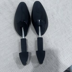 Vintage Florsheim XL adjustable Black Plastic Shoe Tree Set 1 Pair